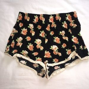 Floral shorts